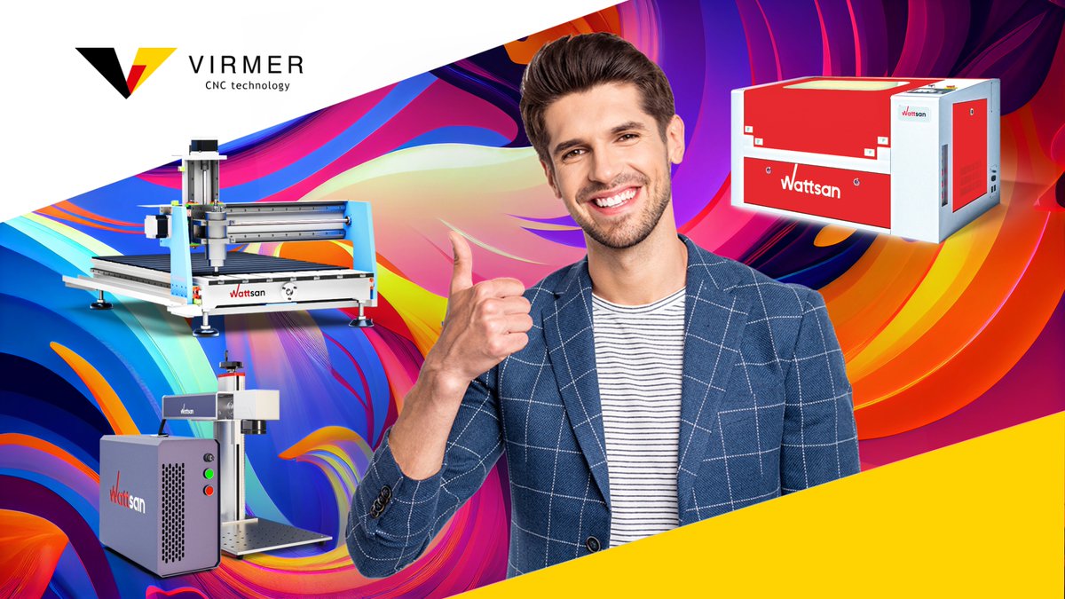 VirmerEU's tweet photo. Wondering which machine is perfect for your home workshop? The Virmer team has solved this problem for you! 
Watch our new video and start your business!   

Unlock Your Creativity: Top 3 Wattsan Machines for Your Home and Worksho... https://t.co/hdpqnaQigd via @YouTube https://t.co/eIeKZuuGZ9