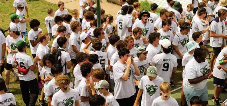 CampMenominee's tweet photo. #tbt 7/27/23 #CMSpirit Psyching-up for the big competition! https://t.co/Qi7D0B7jmr