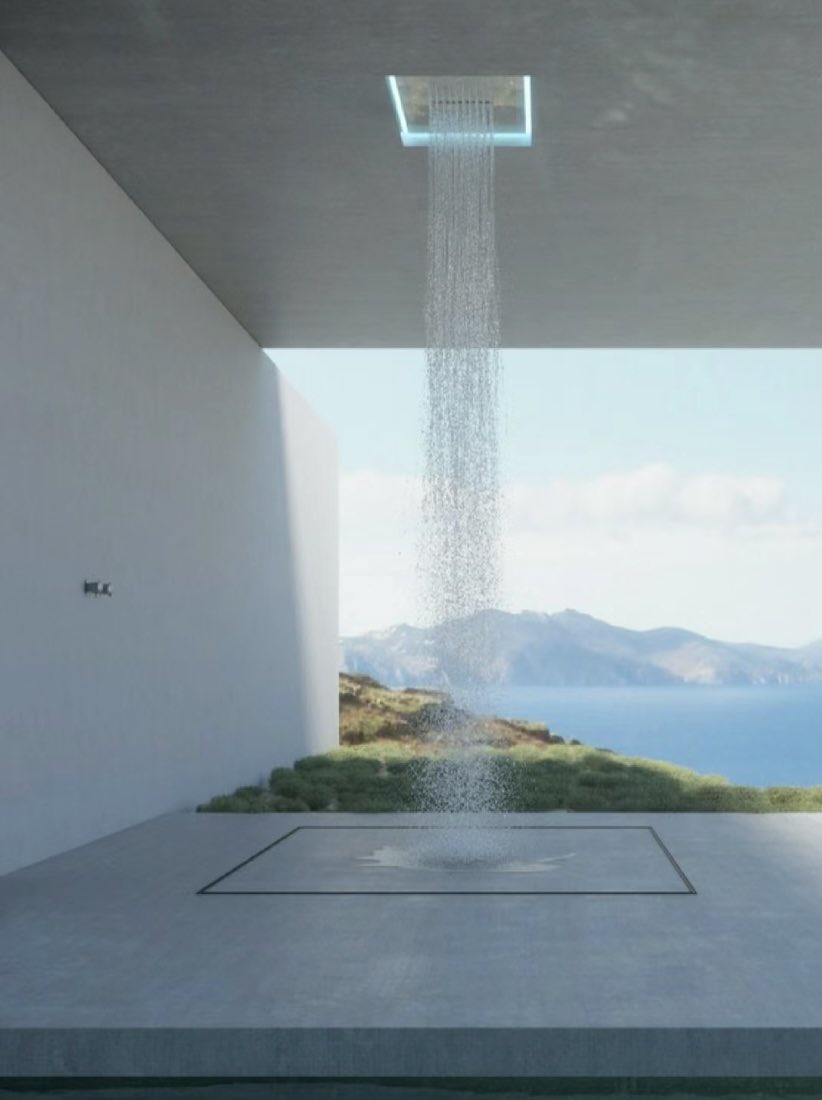 Rainning in your bathroom