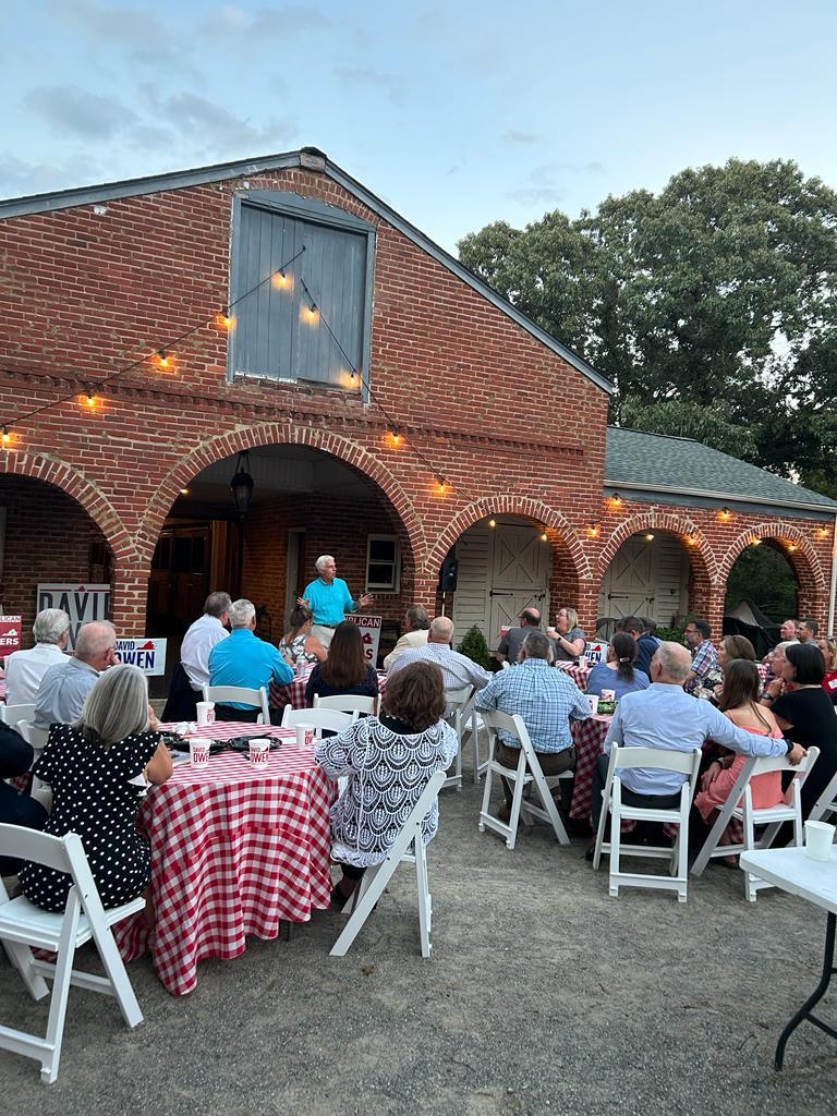 MandourJoseph's tweet photo. I'm honored to have supported David Owen, the Republican candidate for Virginia House of Delegates (57th District) at last night's event, attended by Lt. Gov. Winsome Earle-Sears. We expressed our condolences for Morocco's earthquake victims. https://t.co/WQLLco5Wvm