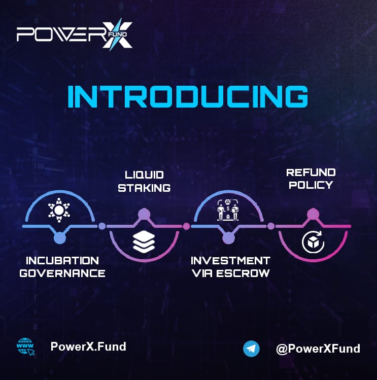 🚀 PowerX FAQs:

#Staking: Access, #InformedDecisions, #Governance

Tackling Inflation: #LiquidStaking, #Flexibility

Ensuring Security: #DecentralizedContracts, #Audits

Refund Policy: #Escrow + #Vesting, #RefundPolicy

Decentralized Governance: #RugProof, #ScamProof, Inclusive