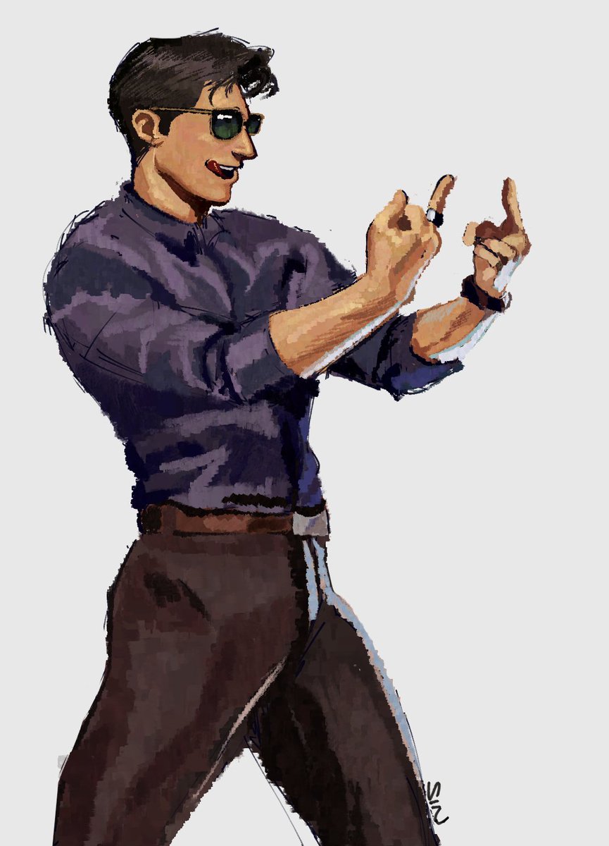 sinsbunn's tweet photo. #JohnnyCage https://t.co/a1SY5XGEep