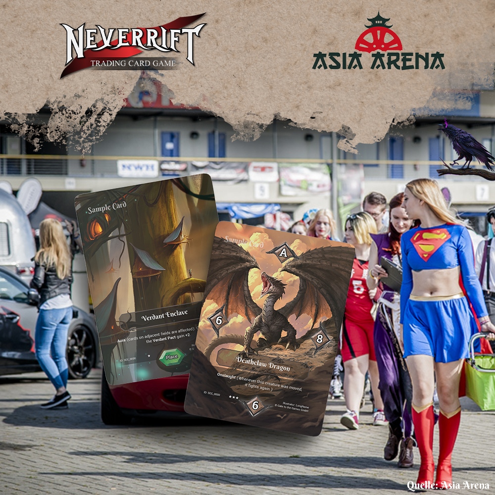 Dear Tamer,⁠
⁠
This Weekend (September 15th to 17th), we'll be at the exciting Asia Arena in Oschersleben!⁠
⁠
🕹️ Come by and play with us or one of your friends!⁠
🎟️ Please note that we have a small booth, so spots are limited.⁠
⁠