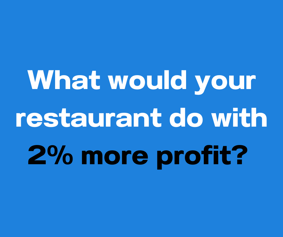 ClearCogs's tweet image. Imagine the possibilities with 2% more profit margins. Whether it's investing in sustainability, expanding your menu, or giving back to the community, we want to hear your ideas. 

#ClearCOGS #MoreProfit #RestaurantUpgrade #BusinessGoals #RestaurantEfficiency