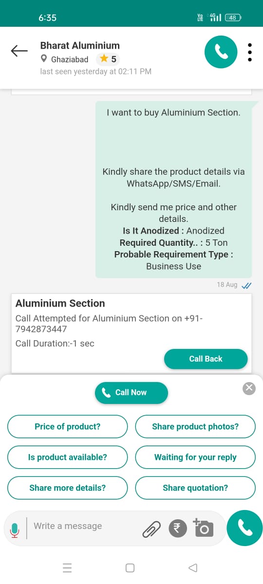 JavedKh48689779's tweet photo. supplier details are provided from @IndiaMART and and i have done rtgs payment 8.5lakhs to Indiamart listed supplier, got e-way bill but still not delivered my order.
indiamart is not taking any action.
fraud done on 6/9/2023
@tradefairalerts https://t.co/2E99wWrdoH