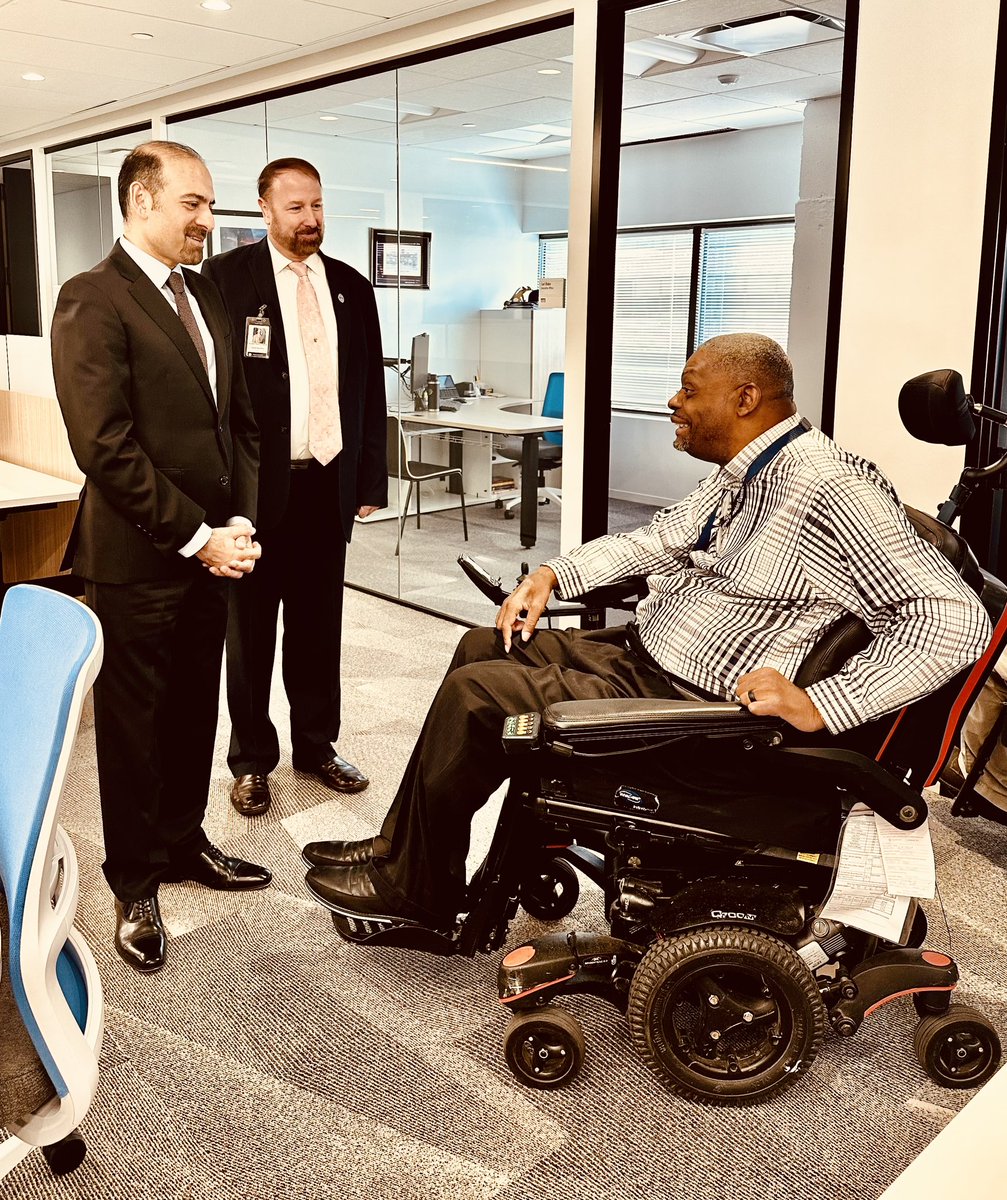 Grit is key to succeeding as an entrepreneur. Our service-disabled veterans embody grit every day.

Honored to visit Paralyzed Veterans of America @PVA1946 and speak with @SBAgov Advisory Council on Veteran Business Affairs, key allies in our work to reach & support veterans 🇺🇸