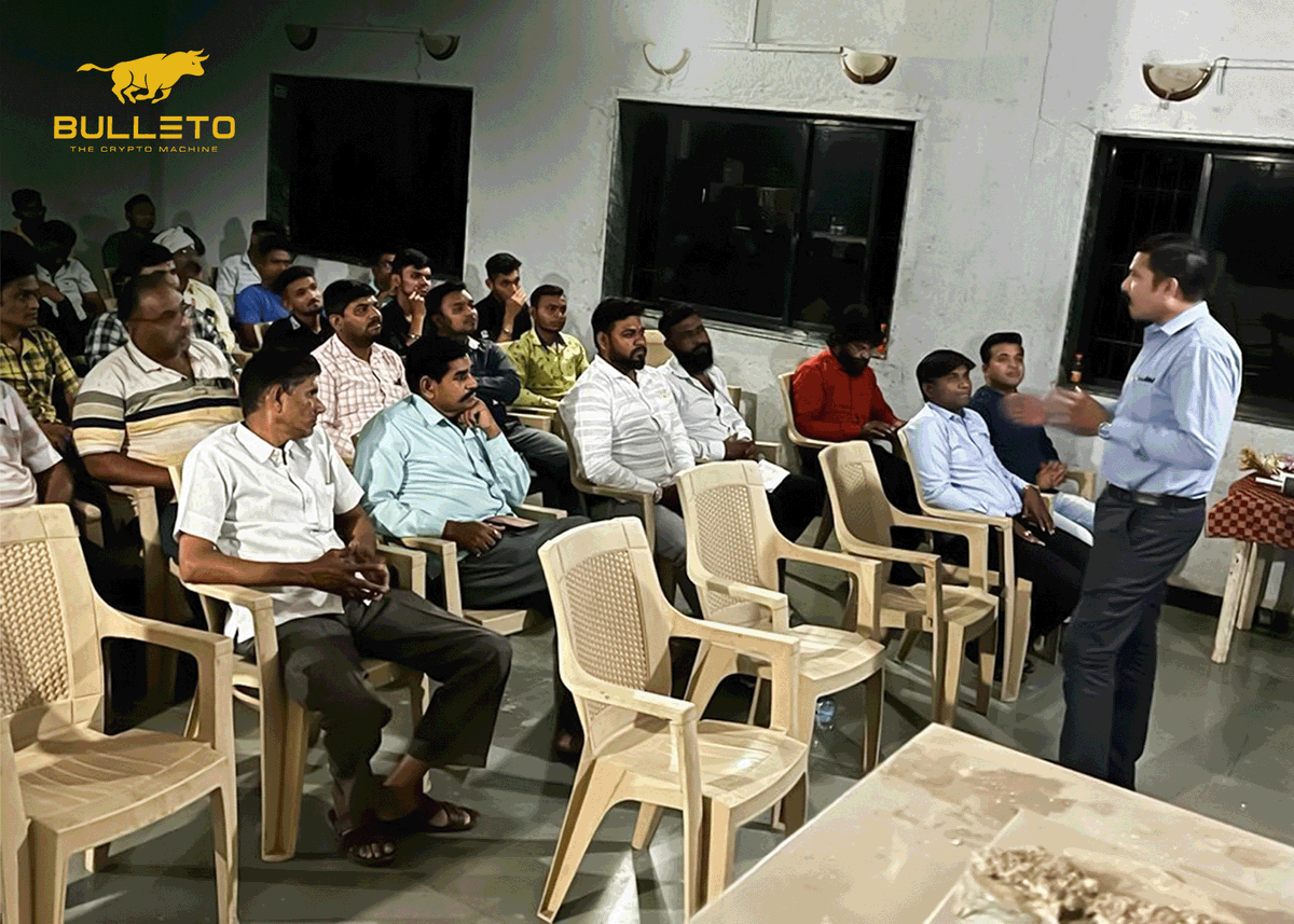 Bulletoofficial's tweet photo. An Unforgettable Celebration ๐
The Community Joins Together to Commemorate the Grand Launch of Bulleto ๐ in India!๐ฎ๐ณ
#Bulleto #BTC #BulletoisLive #CryptoMachine #CoMatrix #Crypto #SmartContract #Bitcoin #tothefuture #CertikVerified https://t.co/smnZde3JBe