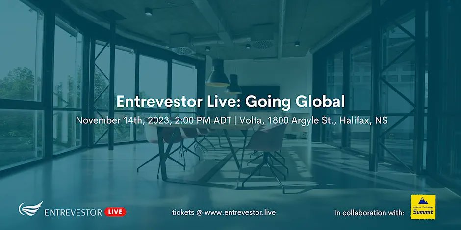 Entrevestor has announced the third iteration of their annual conference: Entrevestor Live. The half-day, hybrid event is dedicated to learning from the region’s greatest startup successes.

Learn more and register to attend here: bit.ly/47X3VVq