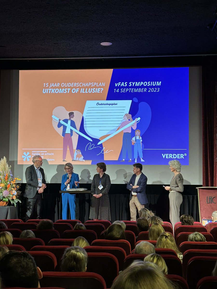Ben vandaag bij het vFAS Symposium over 15 jaar ouderschapsplan, uitkomst of illusie? #ouderschapsplan
