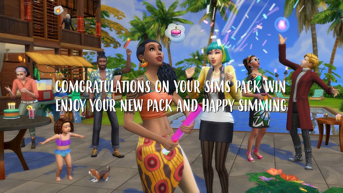 KnifedByKang's tweet photo. A CONGRATULATIONS TO @lifeloveandwhy8 THEY WIN THE SIMS 4 PACK FOR
HORSE RANCH DLC , LETS CONGRATULATE THEM ON THEIR WIN AND GOODLUCK
TO EVERYONE IN THE OLTHER GIVEAWAYS , HOSTED BY ME MR.KANGAROO https://t.co/WqCMaB2Bs3