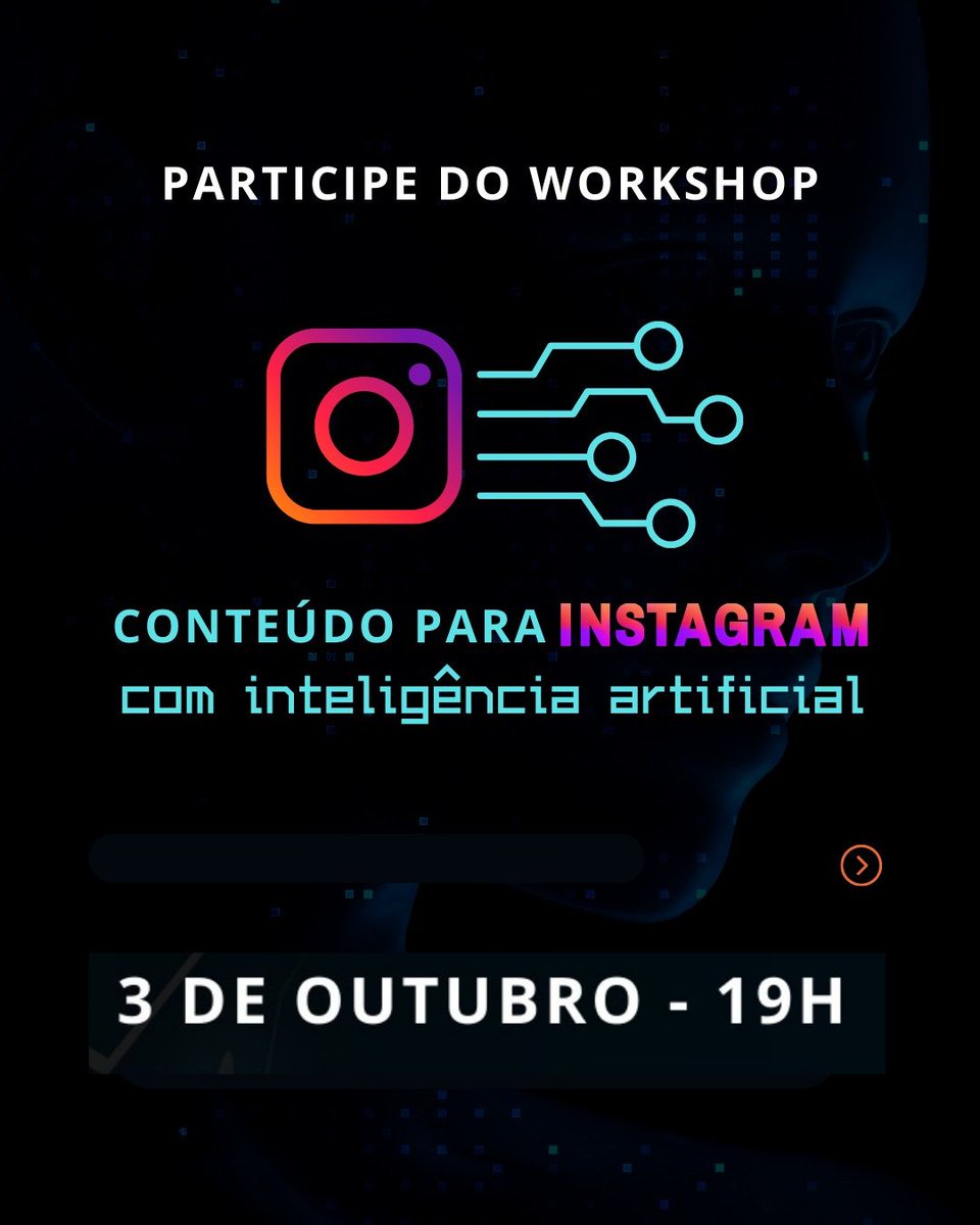 📣 Defensores de causas sociais, atenção!
Participe do Workshop "Instagram Eficiente com Chat GPT e Canva" e aprenda a criar conteúdo incrível de forma mais rápida e eficaz.
🗓️ Data: 3 de outubro
🕒 Horário: 19h 
🌐 Online
SAIBA MAIS: bit.ly/SaibaMaisWorkS…