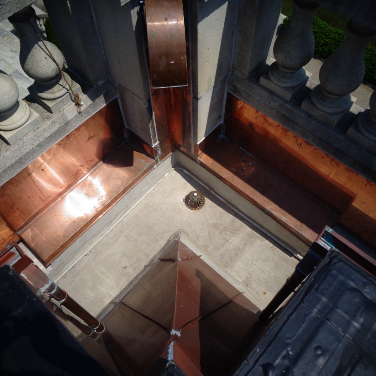 Marble House has some of the most beautiful copper work Greenwood's metal shop has done and the restoration work won the Rhody Stewardship Award! #tbt #throwbackthursday