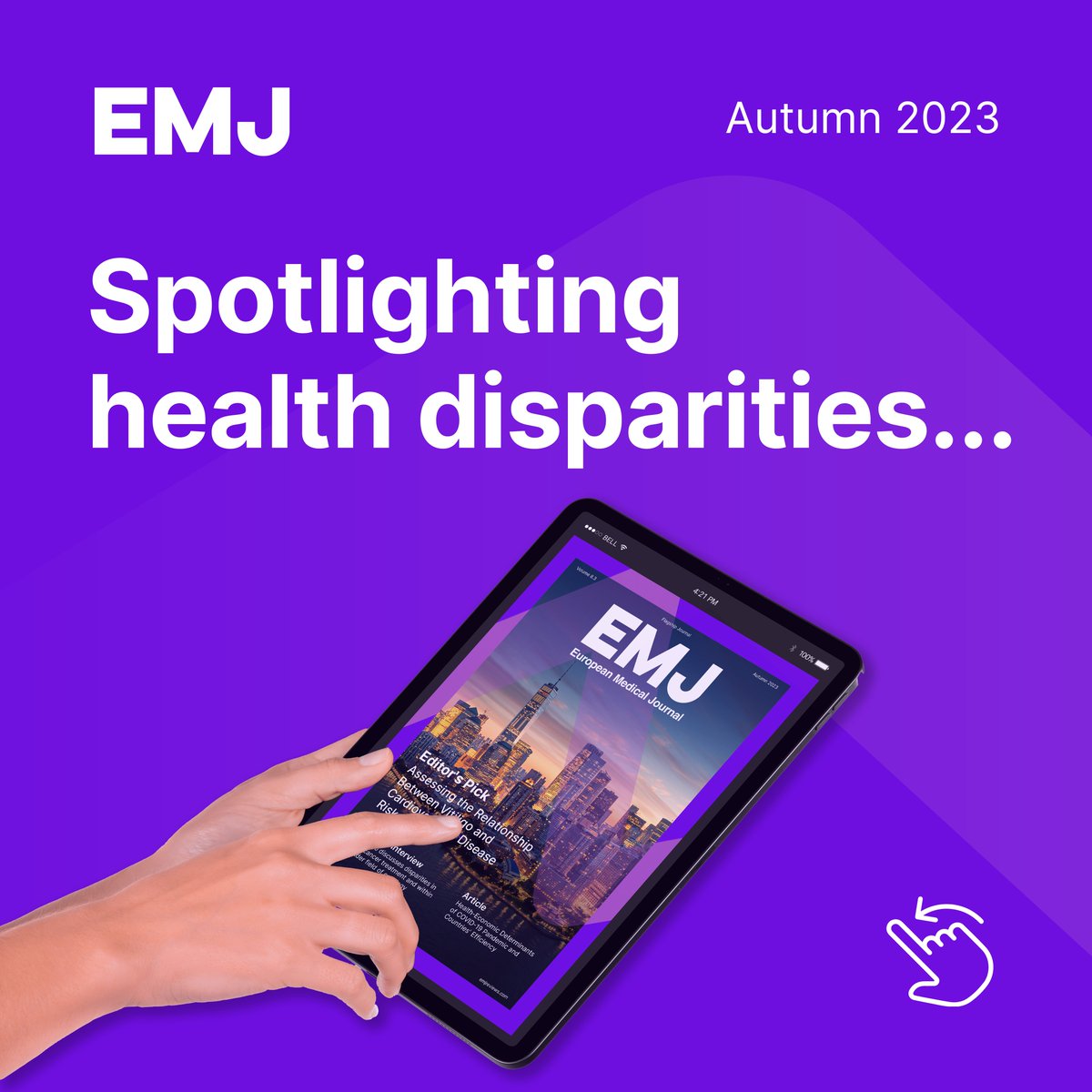 EMJMicrobiology's tweet image. The latest EMJ flagship journal is out now! hubs.la/Q022dxmZ0

Highlighting disparities in healthcare, this issue offers a multi-disciplinary range of topics. Read it and share it with your colleagues. 

#healthdisparities #openaccessjournal #medicaleducation