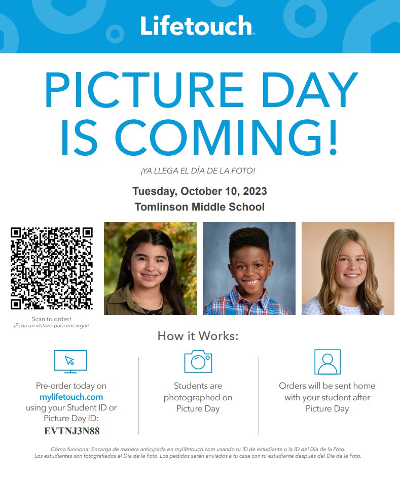 Picture Day October 10