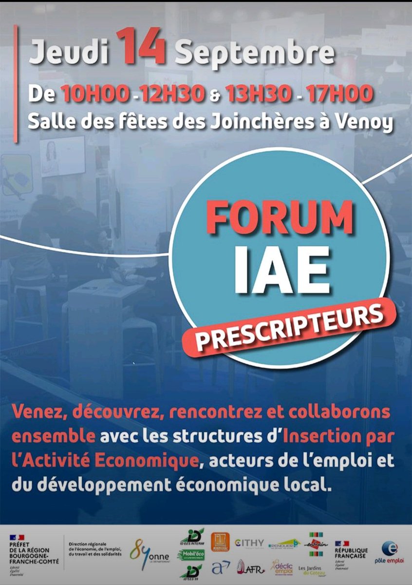 DutreixSeverine's tweet photo. Les agents #PôleEnploi, acteurs de l'insertion professionnelle sont historiquement partenaires des #IAE. Ils étaient présents et co-organisateurs du #forum #prescripteurs de ce jour.
#AvecPôleEmploi https://t.co/GSIsEX420c