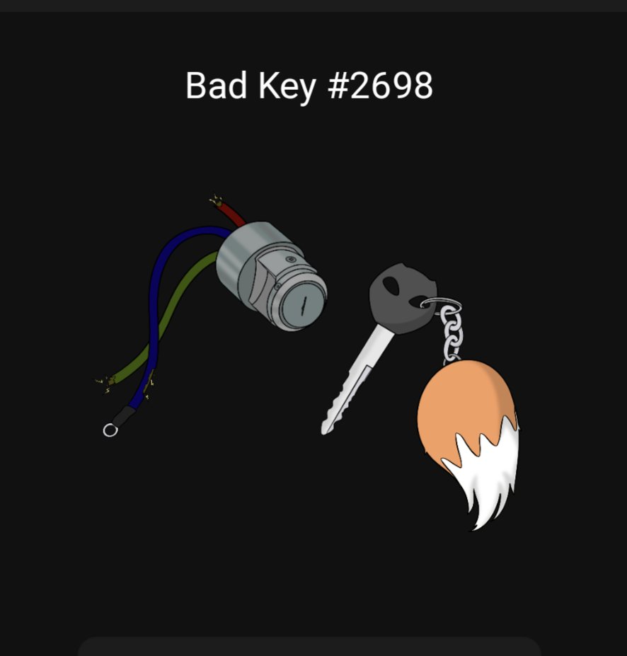 Good morning, just picked up my second set of bad keys @BadFoxMC