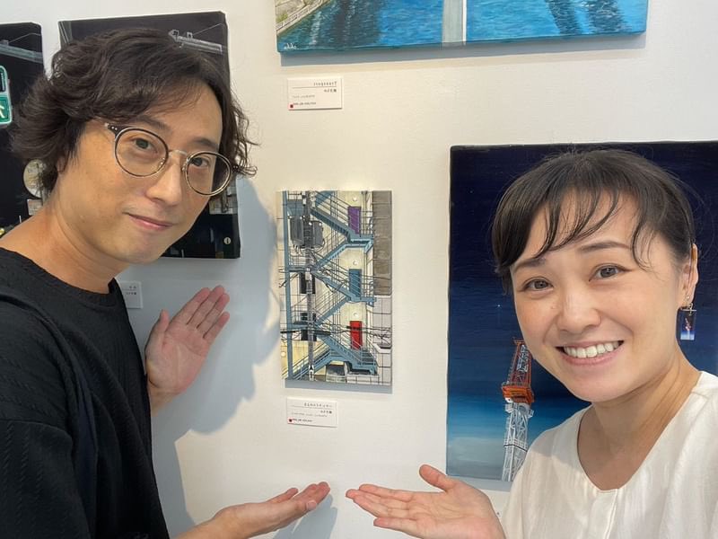 購入者をイメージして絵を描きます 人生で初めて絵を買った‼️ もはや私は富豪なんだと思う。 おがちか