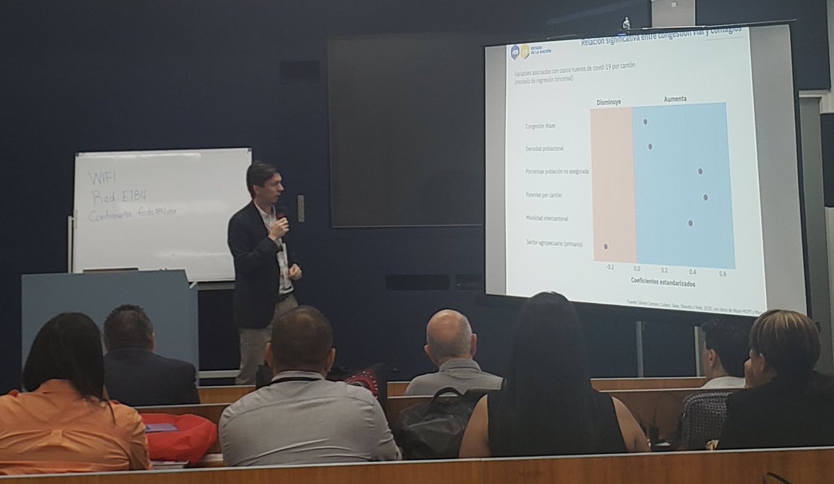 uraisa's tweet image. En el Congreso @Redcacip, @steffangc, del  Programa Estado Nación de Costa Rica, presenta metodologías de investigación social aplicada con herramientas de ciencia de datos.  estadonacion.or.cr/quienes-somos/