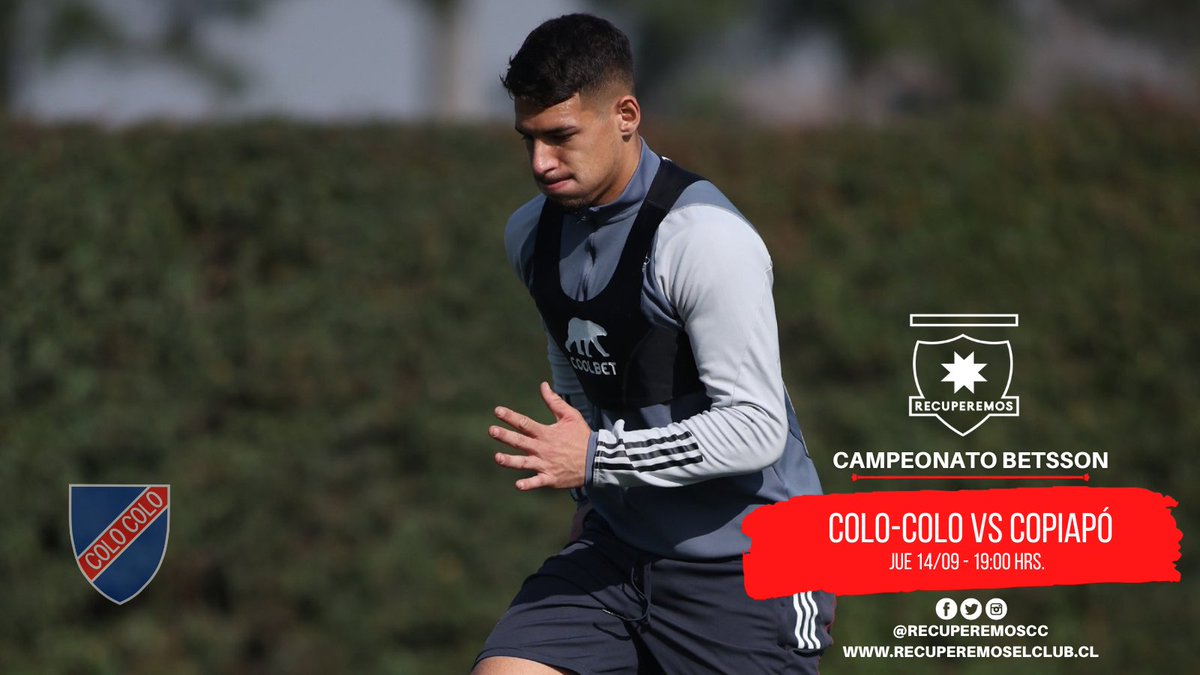 RecuperemosCC's tweet photo. CAMPEONATO BETSSON |  El Cacique vuelve a la carga y se enfrenta a Copiapó.  Jueves 14/09/2023. 
19:00 Hrs.  Estadio Monumental.
Recuerda comprar acciones y así recuperar el club de David.
#VamosColoColo #recuperemoscc #colocolo https://t.co/At2nsAmBQ1