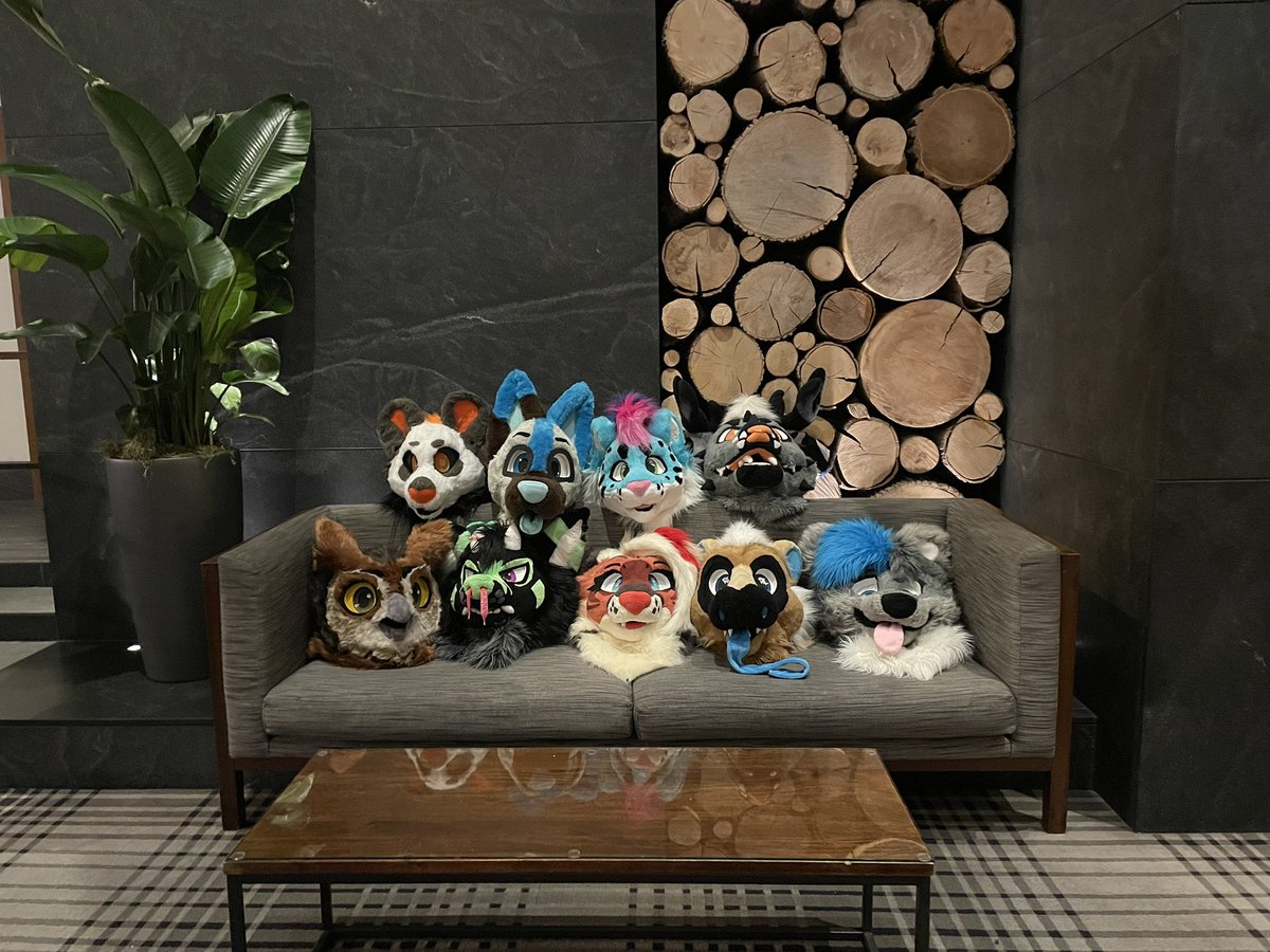 darklysynister's tweet photo. Fursuit pile from Furry Migration 2023 https://t.co/dIO1Cb8LHg
