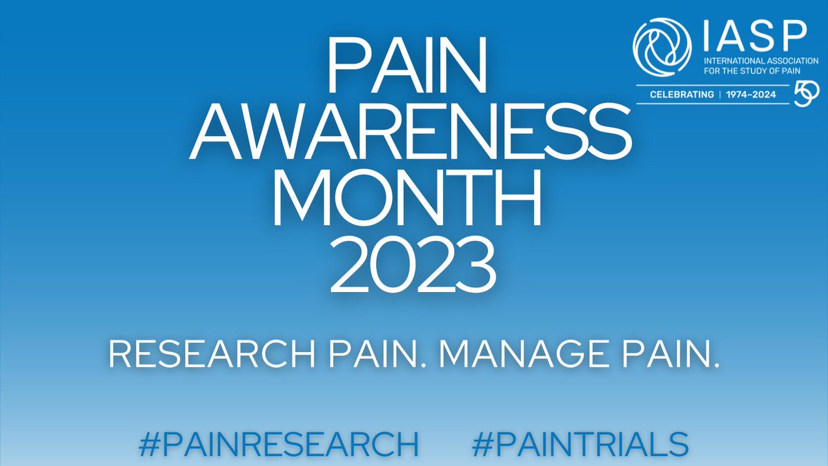 PAINthejournal's tweet image. As part of the #PAM2023 #painresearch theme, IASP highlights the work of our members over the last 50 years and their contributions to the field of pain research. Visit our website to learn about our 50th Anniversary and our member’s work in #painresearch. bit.ly/3Po3JYs