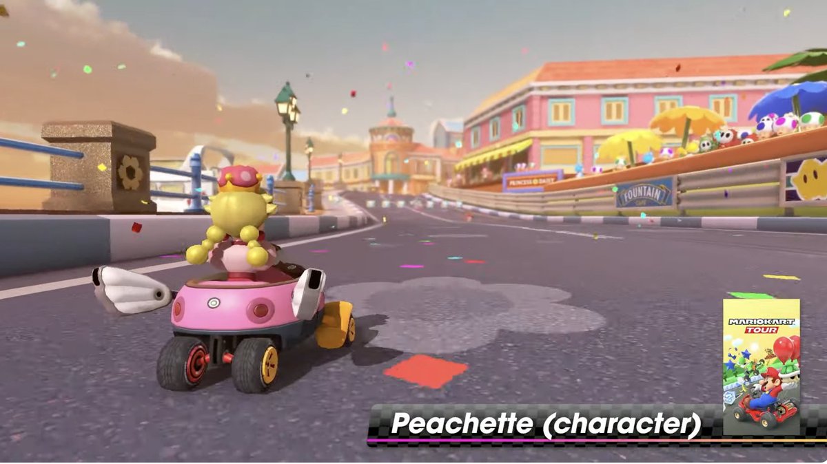 The final wave of the Mario Kart Deluxe Booster Course Pack is coming this holiday season. Funky Kong, Diddy Kong, Pauline, and Peachette will be available new racers. #NintendoDirect