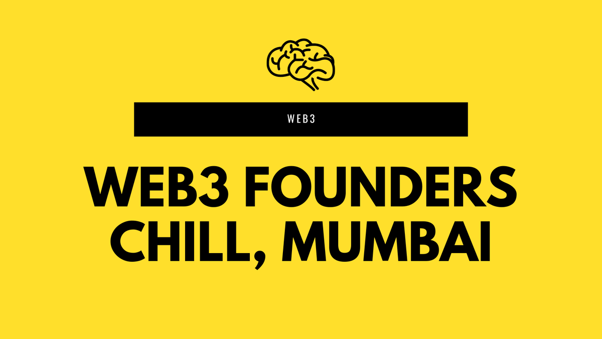 Mumbai web3 folks, let's meet / work / chill tomorrow at Bandra?

<a href="/taahanizam/">Taaha.Eth | HashCase</a> has gracefully offered his office 🙏

I will be there tomorrow. Reply if you want to join us. RT/share with web3 folks. We got 10 seats but unlimited chai.