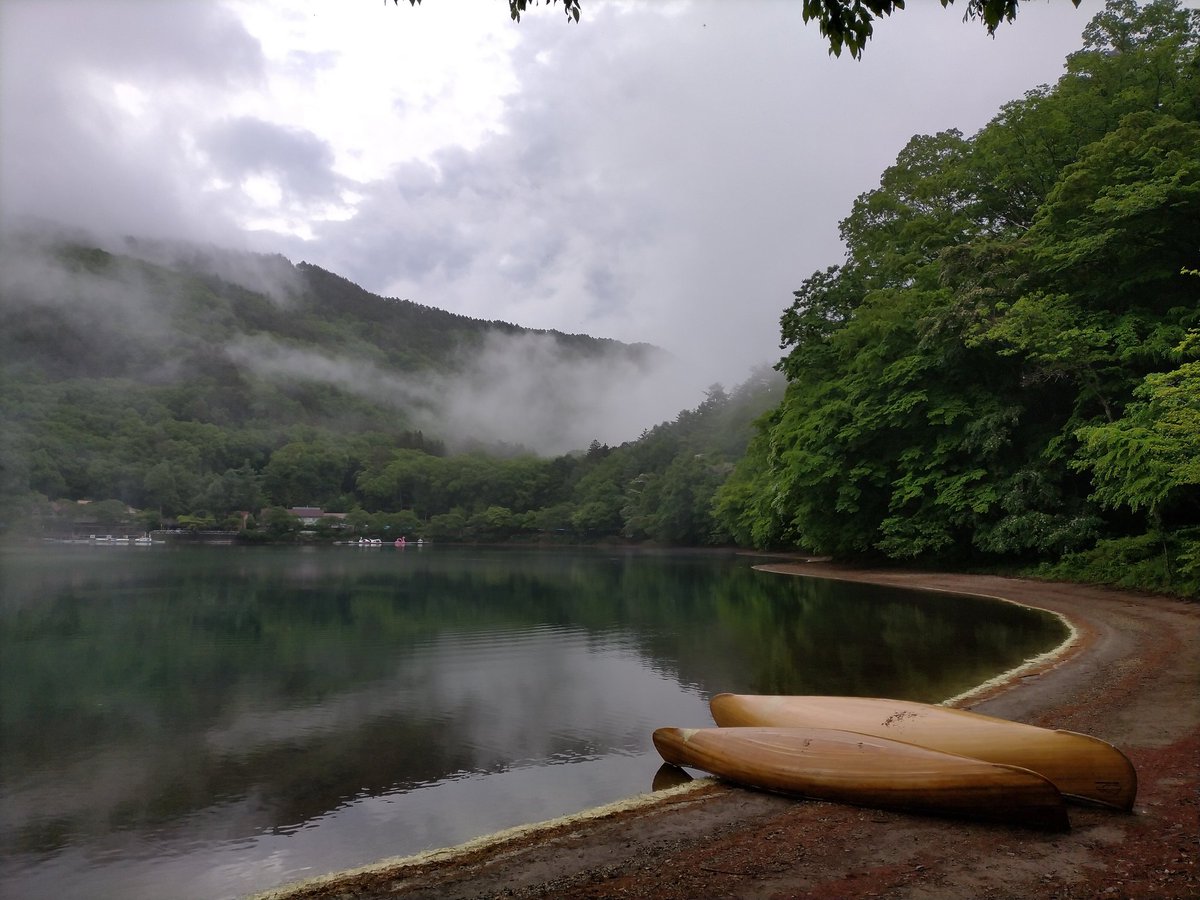 mountscape's tweet image. さあ、四尾連湖へ