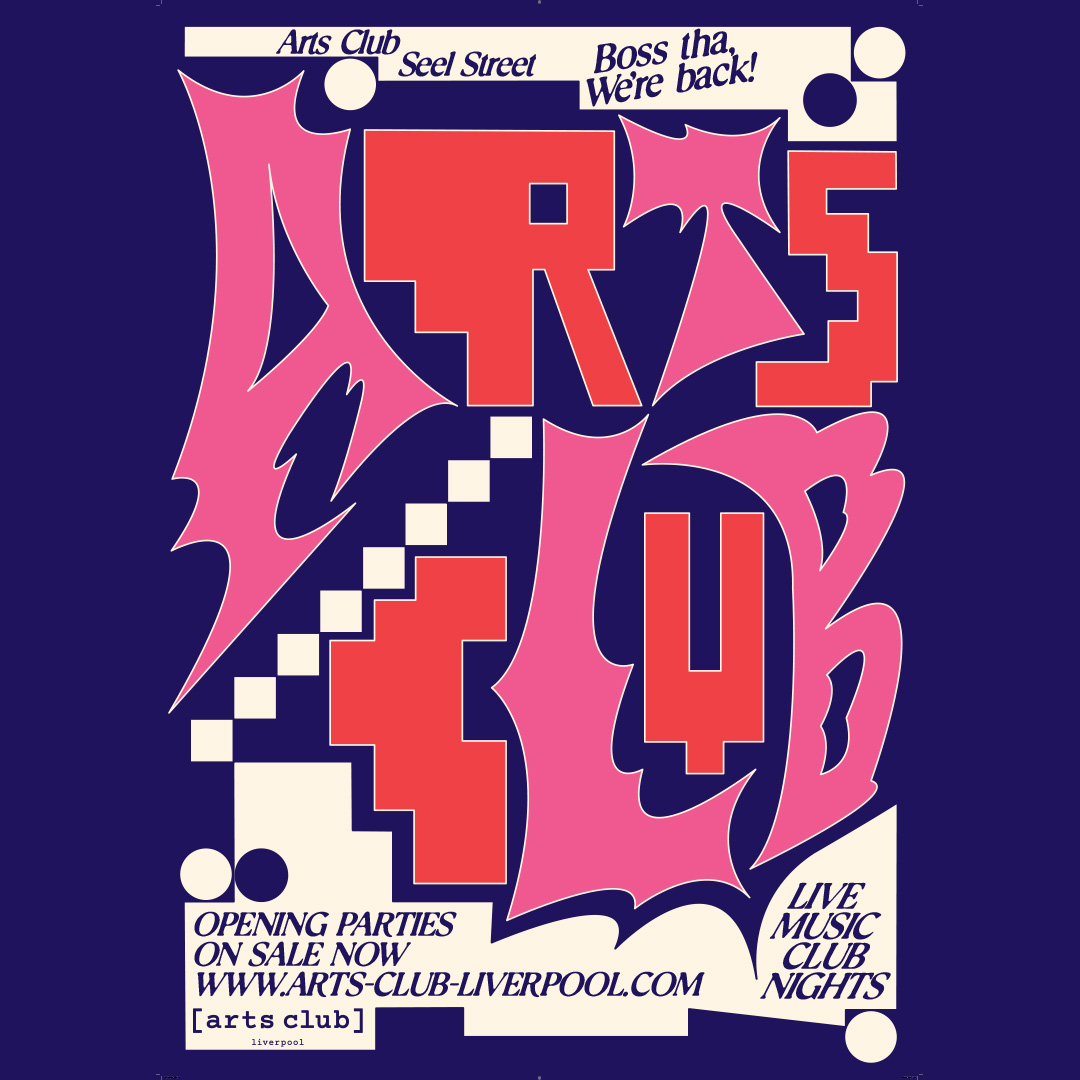artsclublpool's tweet photo. ARTS CLUB YEAR PASS🔥

To celebrate the reopening of Arts Club we're giving away a years pass which gets one lucky person entry + 1 to every gig (to be announced) for a whole year! 🎼

- Follow @artsclublpool
- Reply with who you'd take 👇
- RT this

Comp closes on 28th September https://t.co/NjH93gKmWo