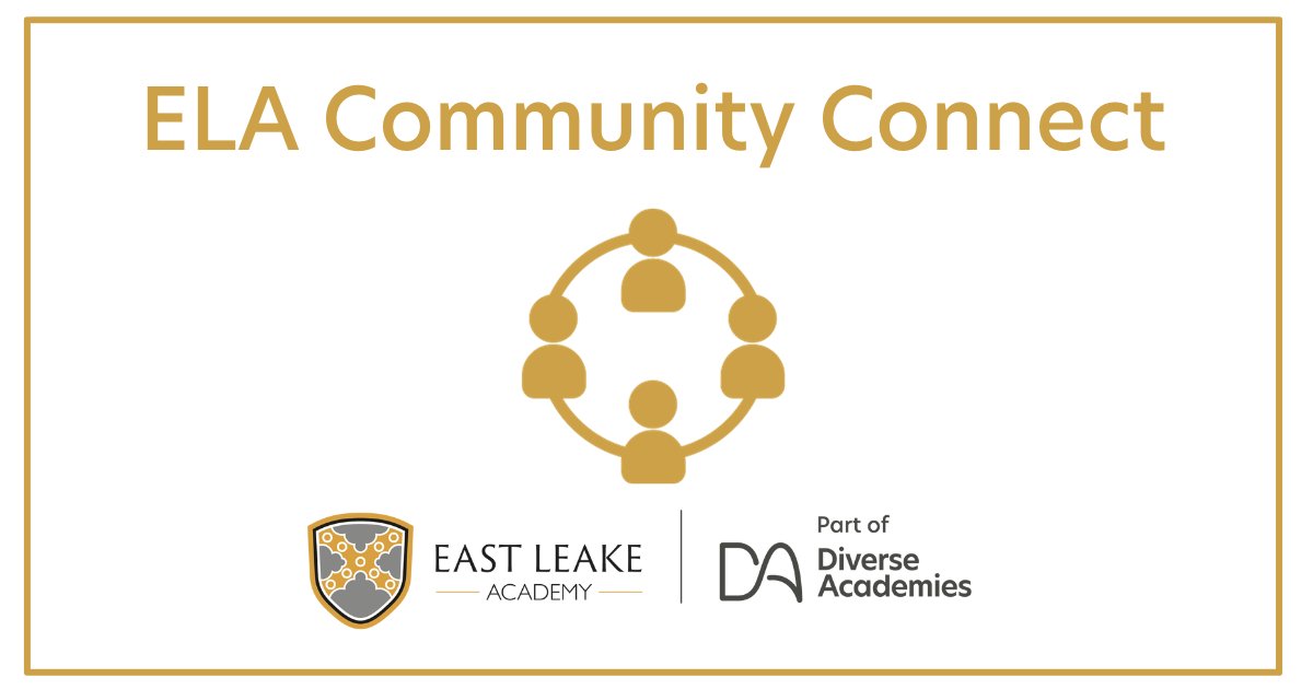 EastLeakeAC's tweet image. We're proud to launch our 'ELA Community Connect' initiative this term helping to strengthen our engagement with parents and the local community.

Look out for lots of opportunities to reconnect with the academy across year group events and community activities!

#ELAcommunity