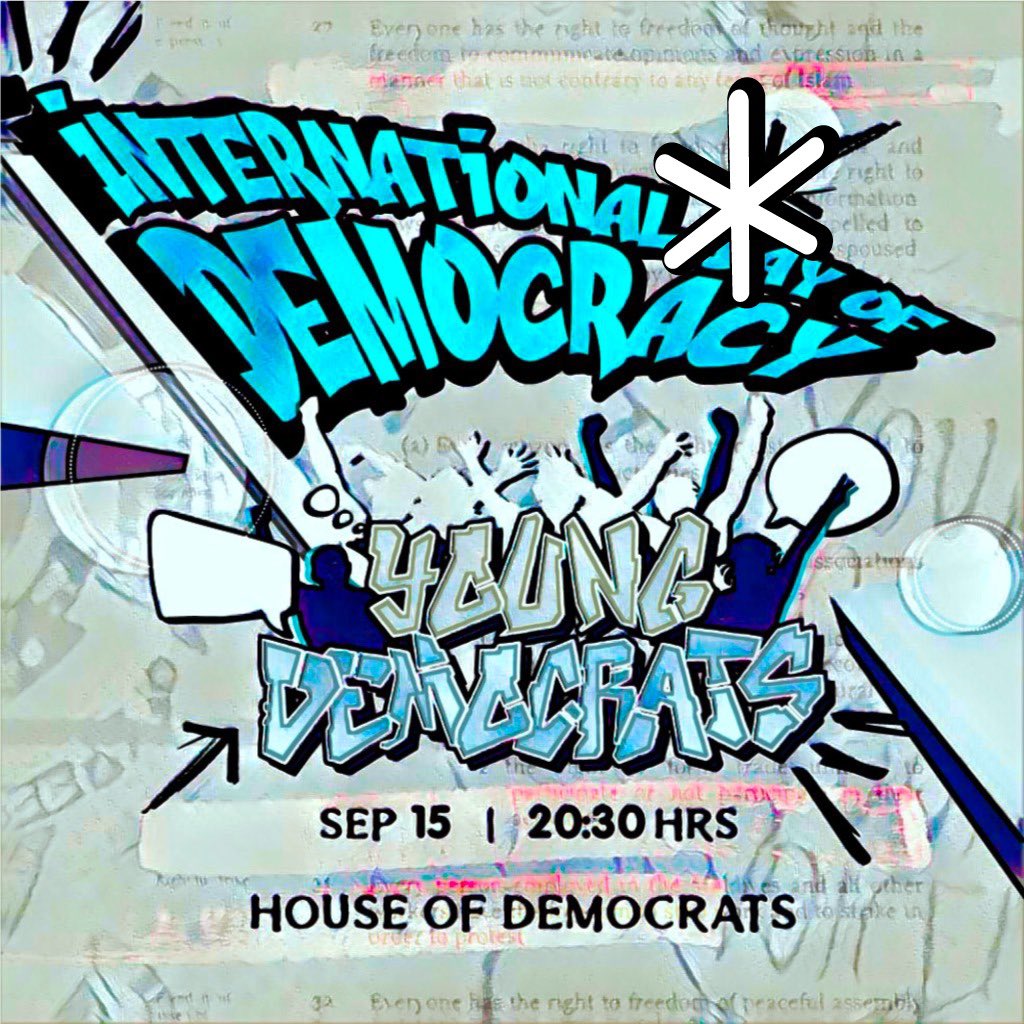 DemocratsFVM's tweet photo. Join us at #TheHouseOfDemocrats 
#InternationalDemocracyDay 
#WeTheDemocrats https://t.co/CbF3YOIx9c
