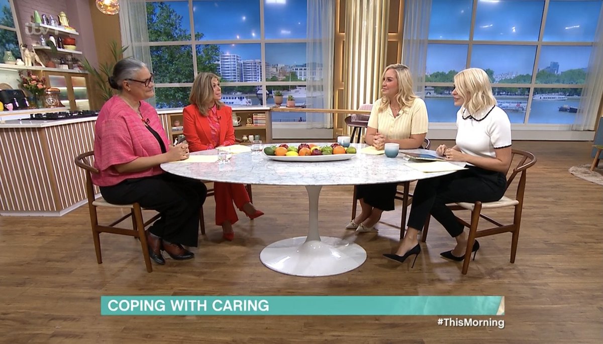 This morning, Emily Holzhausen OBE, our Director of Policy and Public Affairs, answered carers’ questions on accessing carers’ financial support, how to prepare to become a carer, and coping with loneliness on @thismorning, alongside @kategarraway
