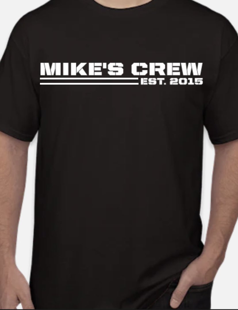MikesCrewNL's tweet photo. New hockey season means new merch! These shirts will be a dri-fit model in short sleeve and long sleeve. This is a pre-order event, deadline for this order will be Sept. 29. DM us your size and quantity. EMT is accepted via mikescrewnl@gmail.com
Short Sleeve: $30
Long Sleeve: $40 https://t.co/f6yHMrOrGM