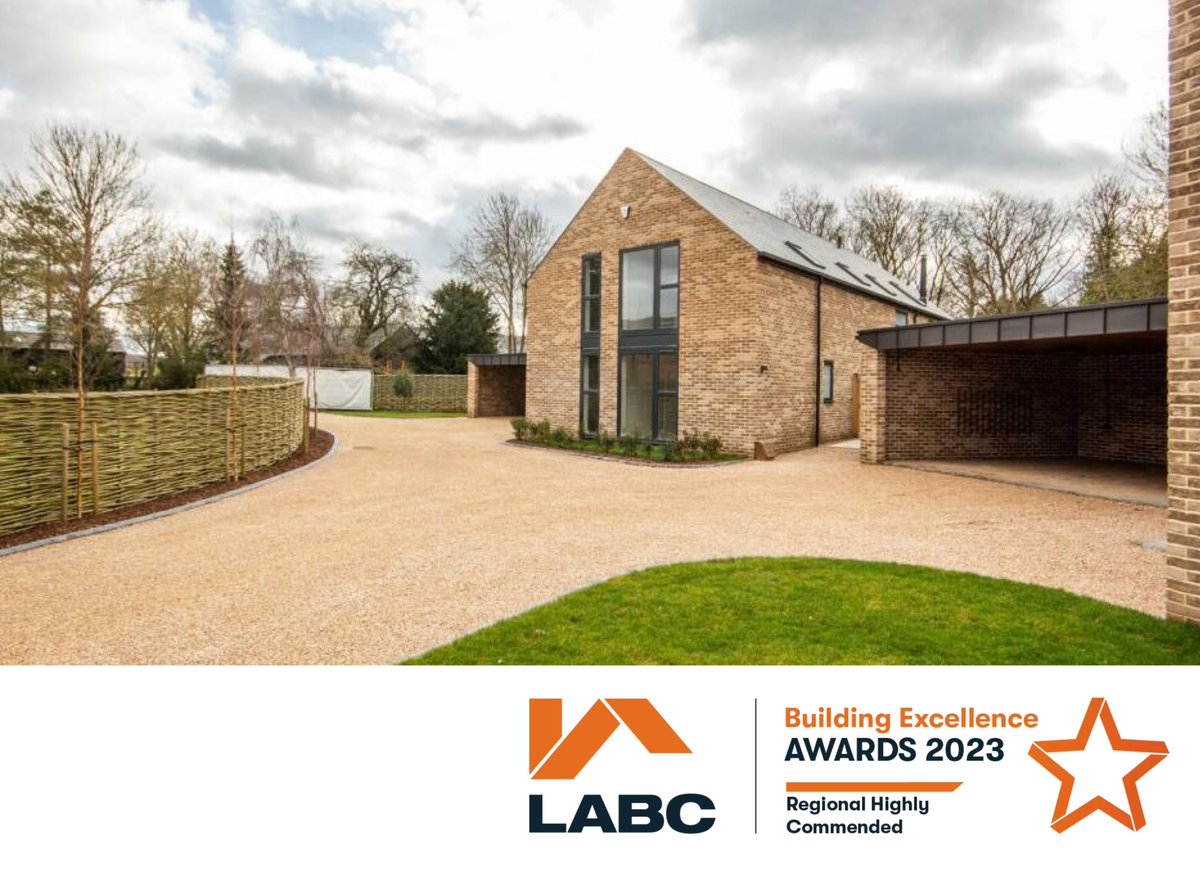 More success in the LABC East Anglia regional awards as our projects at 291 Hills Road and Almoners Avenue received highly commended for Best Medium Volume New Housing Development and Best Small New Housing Development <a href="/labcuk/">LABC</a> #labcawards