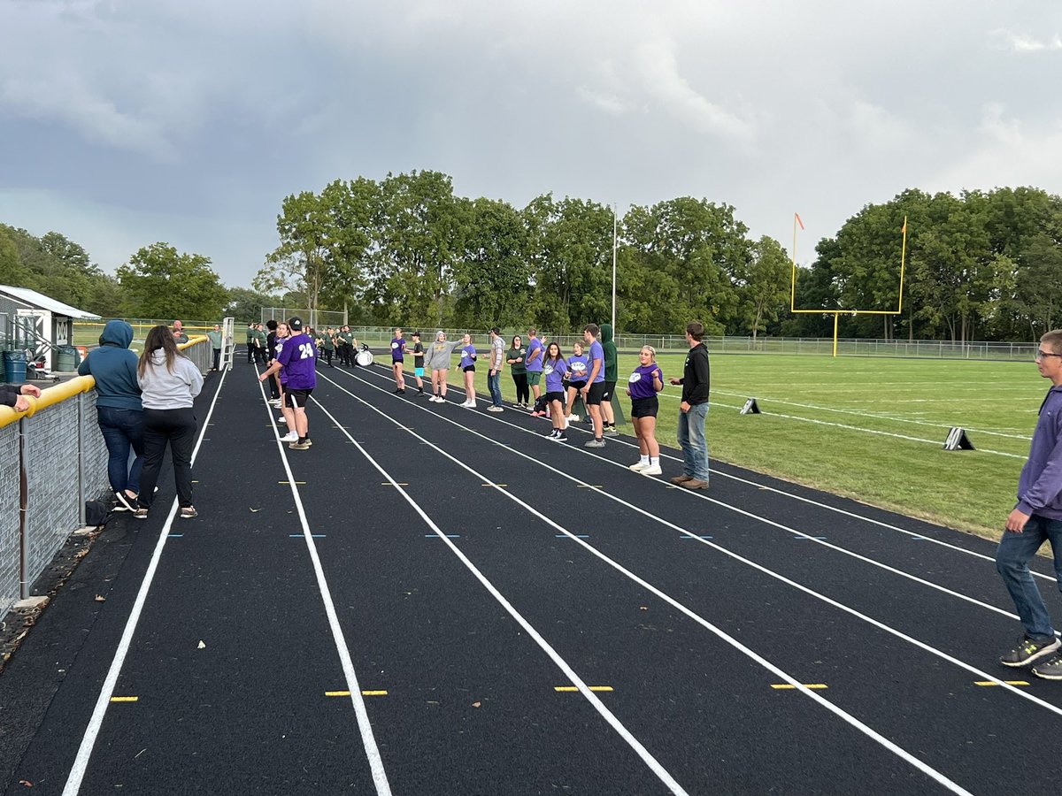 Great night for Powder Puff Football! We have GREAT kids!