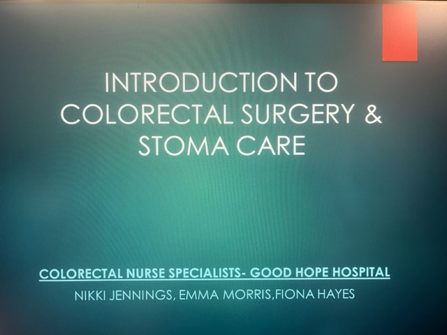 UHB Colorectal Nurses tweet media