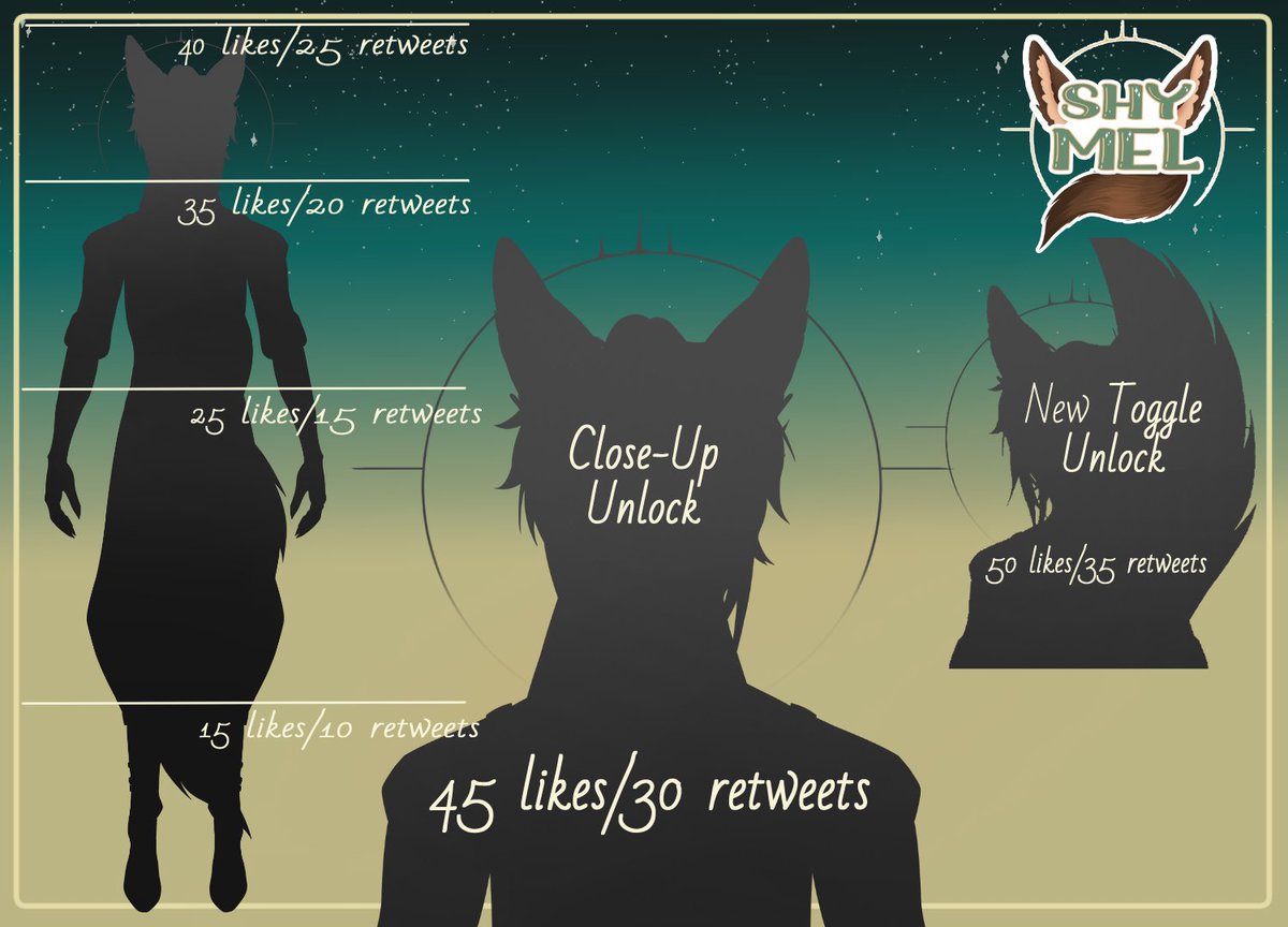 TheShyMel's tweet photo. 🦊2.0 MODEL REVEAL🦊

Hi there, I'm Shy! It's time for my 2.0 debut just in time for my 3-year streaming anniversary!!

Just as before, give this post lots of love for an early reveal of the model <3 

 #VTuber #VtuberEN #VtuberUprising #ModelReveal #VtuberReveal #VtuberSupport https://t.co/25gLLWiM4g