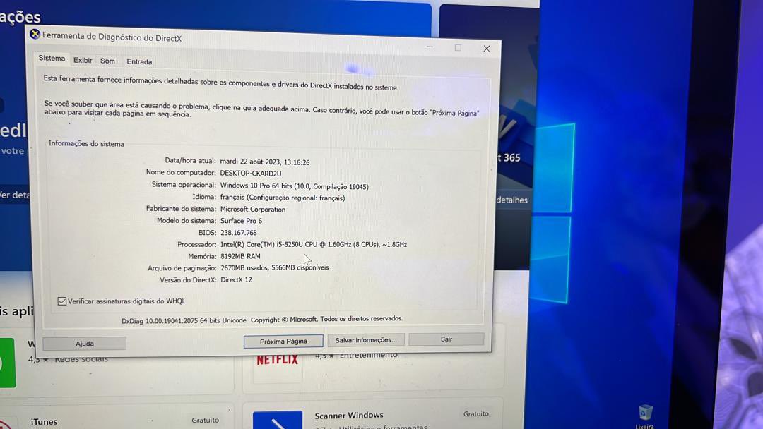 abdalodj's tweet image. Bonjour,
Je vends un Surface Pro 6 (i5 8th generation, 8gb ram) en très bon état.
DM pour plus d’info.

Rt SVP!! 

@galsendev221 
@Nabyleu 

#BonPlan 
#DakarTech
#SenegalLaptop