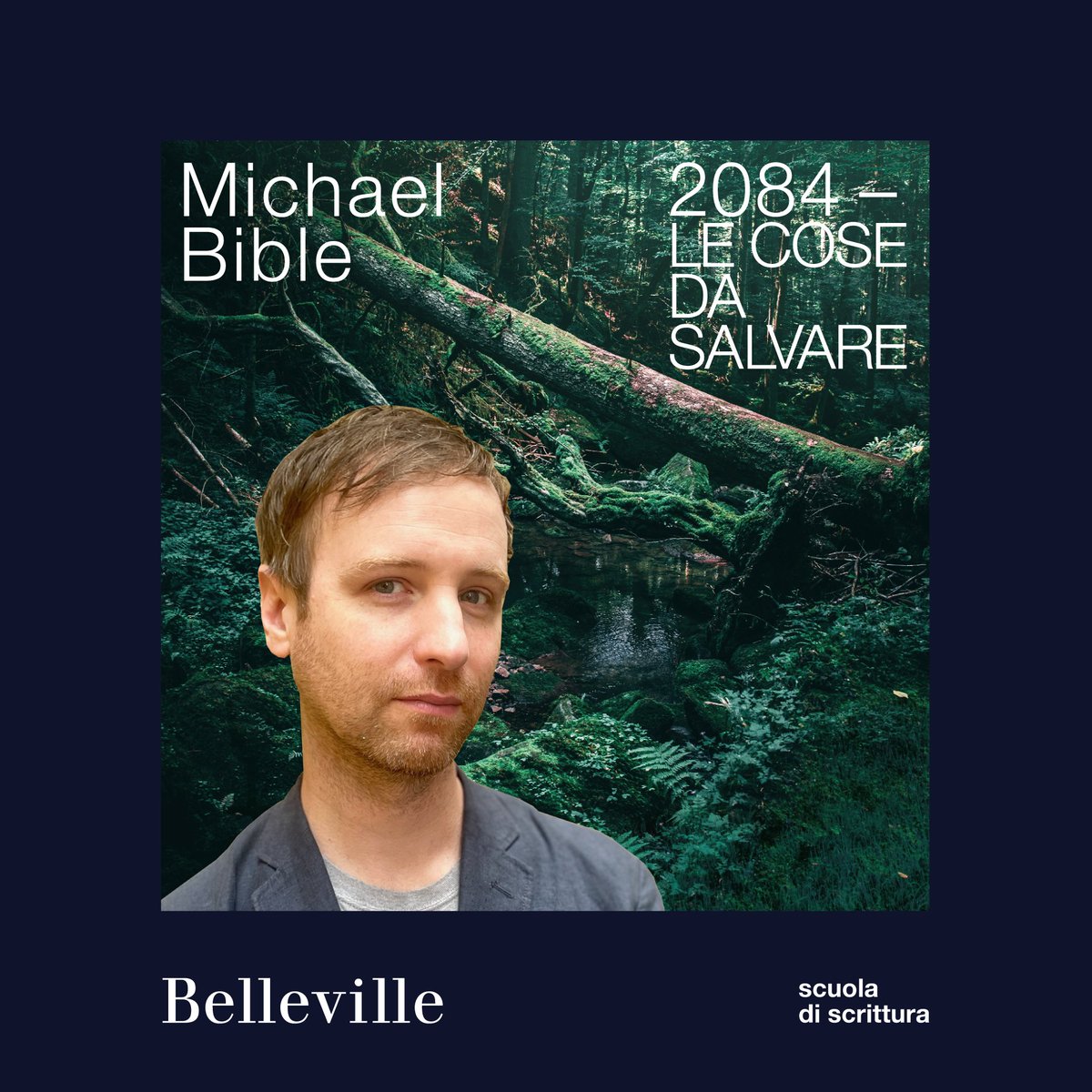 Adelphi Edizioni (@adelphiedizioni) on Twitter photo Domenica 17 settembre, a Milano, Micheal Bible presenterà il suo libro L'ultima cosa bella sulla faccia della terra nell'ambito del festival 2084 - Le cose da salvare di <a href="/BellevilleLS/">Belleville</a>.
Con Carlo Mazza Galanti.
Ore 19, EastRiver, via Jean Jaurès 22. Domenica 17 settembre, a Milano, Micheal Bible presenterà il suo libro L'ultima cosa bella sulla faccia della terra nell'ambito del festival 2084 - Le cose da salvare di <a href="/BellevilleLS/">Belleville</a>.
Con Carlo Mazza Galanti.
Ore 19, EastRiver, via Jean Jaurès 22.