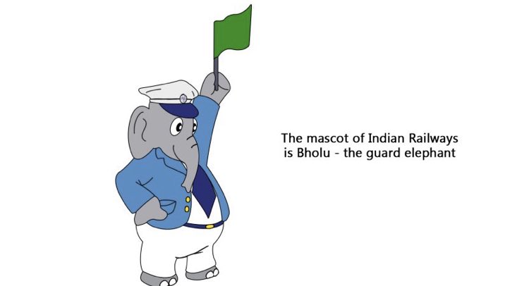prashastisri's tweet photo. Meet #Bholu the elephant, the adorable face of #IndianRailways.
This loveable mascot symbolises both the strength & warmth of Indian Railways. Bholu is a train guard & with his friendly demeanour & iconic presence has been the heart & souls railways for decades. https://t.co/XOcFc1qEot
