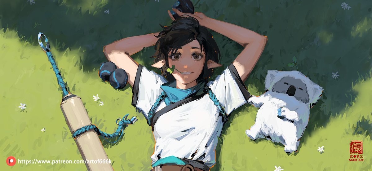 666KArt's tweet image. Daydream

#drawing #illustration