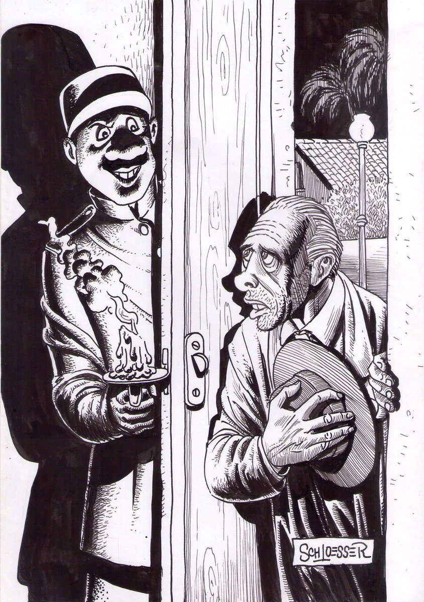 Boa tarde! Esta é uma ilustração para um clássico do Artur Azevedo.