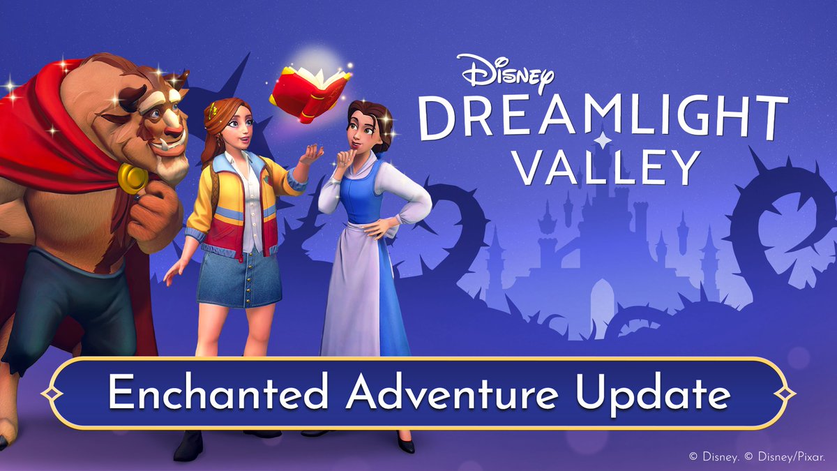 DisneyDLV's tweet photo. Have you had a chance to dive into the brand new Enchanted Adventure Update yet? 🌹✨

We’ve got a recap of everything you can expect from it right here ⤵️
https://t.co/U8WWKGWvrn https://t.co/PL8vOqS2fu