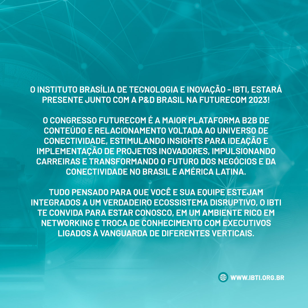 Futurecom 2019 – P&D Brasil