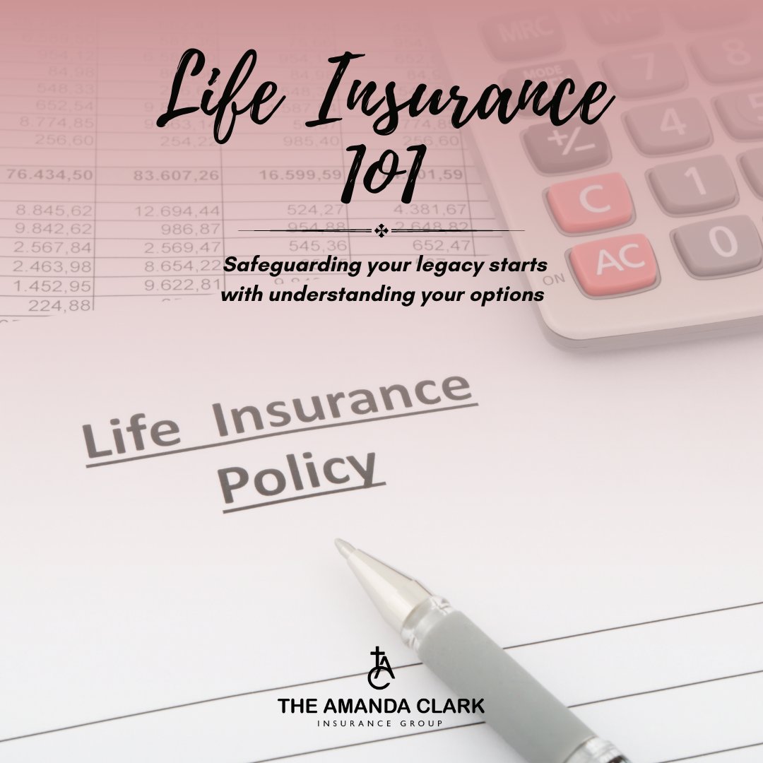 TheAmanda_Clark's tweet image. Life Insurance 101: Safeguarding your legacy starts with understanding your options. The Amanda Clark Insurance Group is your guide to unraveling the essentials of life insurance – securing your family's tomorrow, today. 

#LifeInsurance101 #AmandaClarkCoverage
