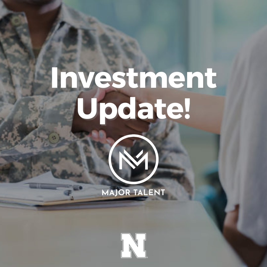 👩‍💼 New Investment Update! Husker Venture Fund closed an investment with Major Talent, a start-up founded by Tim den Hoed in Nebraska.

Connect with Major Talent to discuss what they can do for you at majortalent.com!

#StartSomething #BuildSomething