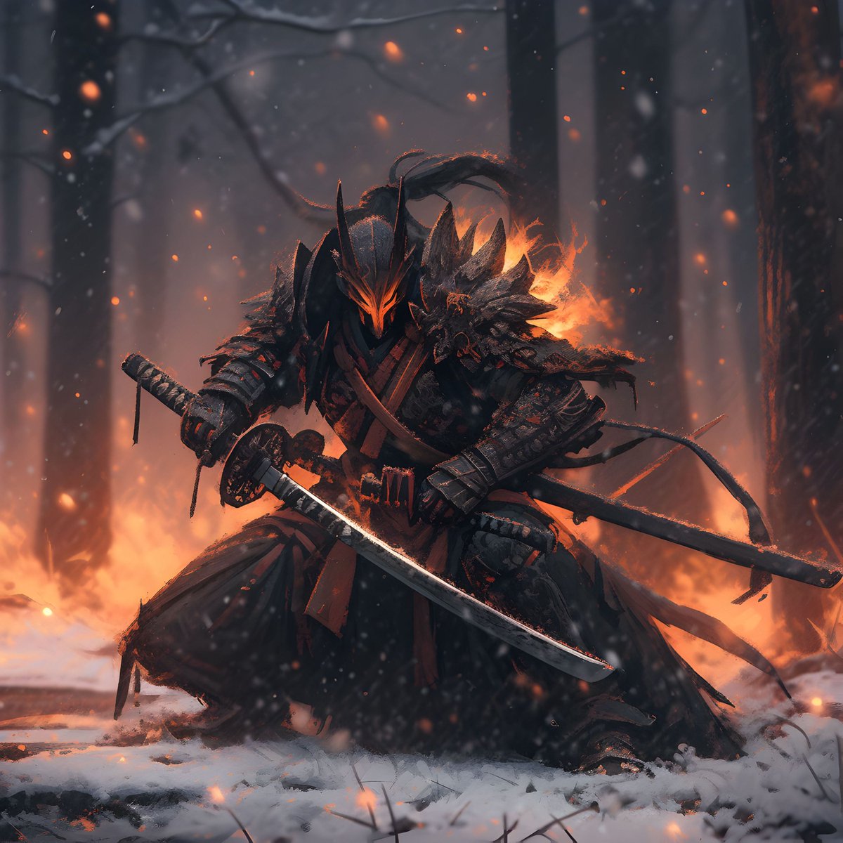 Wirestock's tweet image. Winners of the "24-Hour Challenge - Inferno Warriors" 🔥

🥇 PixelatedRealms - $25
🥈 HypnoHues - $15
🥉 1nee - $10

Congratulations to our winners! 🏆

#samurai #pyromancer #inferno #diablo #aichallenge #aiartchallenge #aiart #aiartwork #aiartworks #ai #aiartcommunity