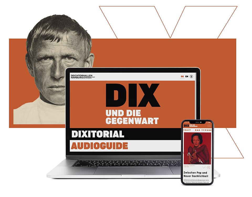 Mit  dem #DIXITORIAL könnt ihr euch jetzt schon auf unsere kommende Ausstellung DIX UND DIE GEGENWART einstimmen. Erhaltet spannende  Einblicke und erfahrt  zusätzliche Hintergründe zu Werken und Künstler*innen im digitalen Guide  zur Ausstellung ➡️ dixitorial.de