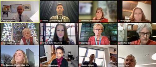 At today’s @UNANIMAIntl webinar on Rethinking Multilateralism,🇮🇪 @IrelandAmbUN: 1️⃣Reiterated the vital role of #civilsociety in the creation and implementation of the #SDGs 2️⃣Stressed the importance of multilateral action 3️⃣Expressed hope, despite the challenges we face 🌎