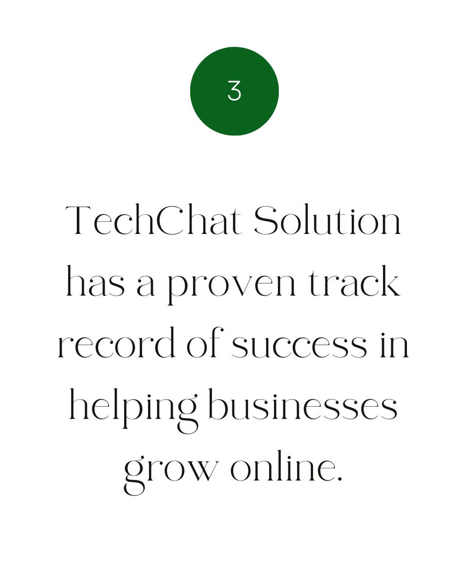 techchatsolutn's tweet image. Five Facts About TechChat Solution
#techchat 
#techchatsolution
#business #technology